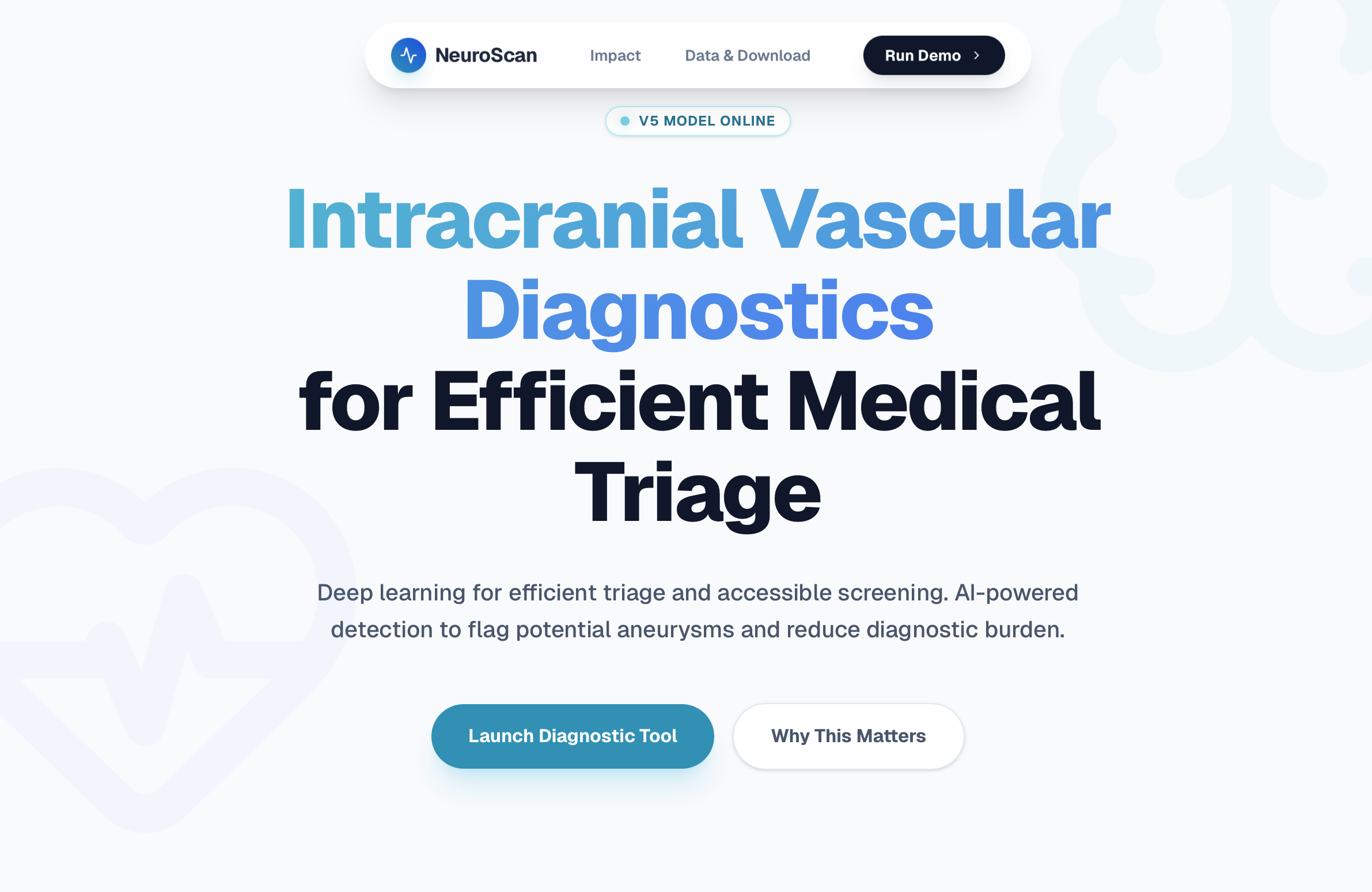 NeuroScan Brain Tumor Detection